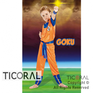 DISFRAZ DRAGON BALL GOKU NIO CAND TALLE 1 X 1